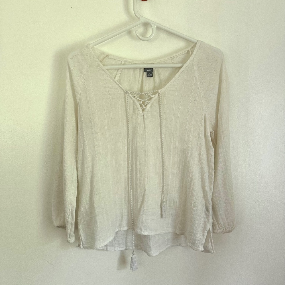 Aerie Boho Peasant Top